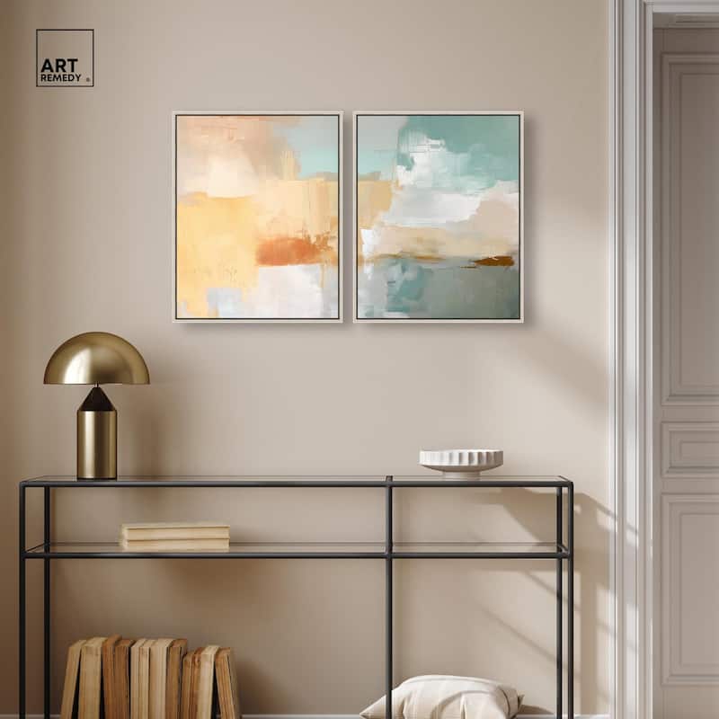 Muted Melody II Canvas Set of 2 by Art Remedy