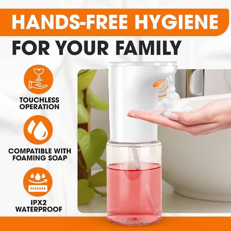 Cheer Collection Touchless Automatic Soap Dispenser 300ML Foam Or Spray