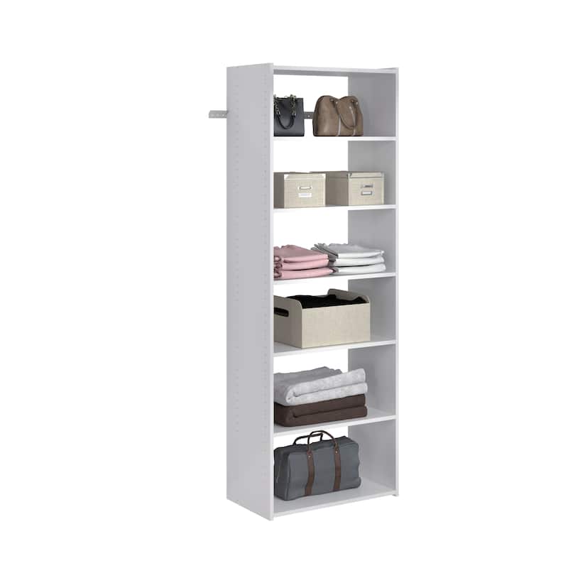 Easy Track Essential Shelf Laminate Tower Kit