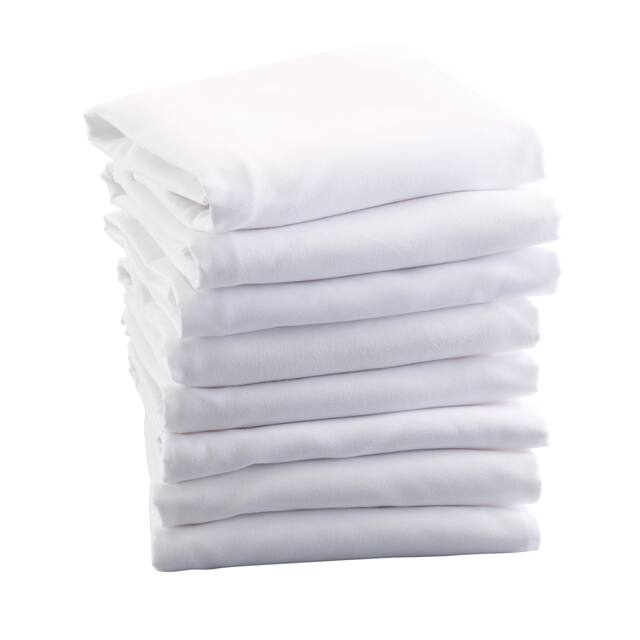 Great Bay Home 8-Pack Microfiber Pillow Protector