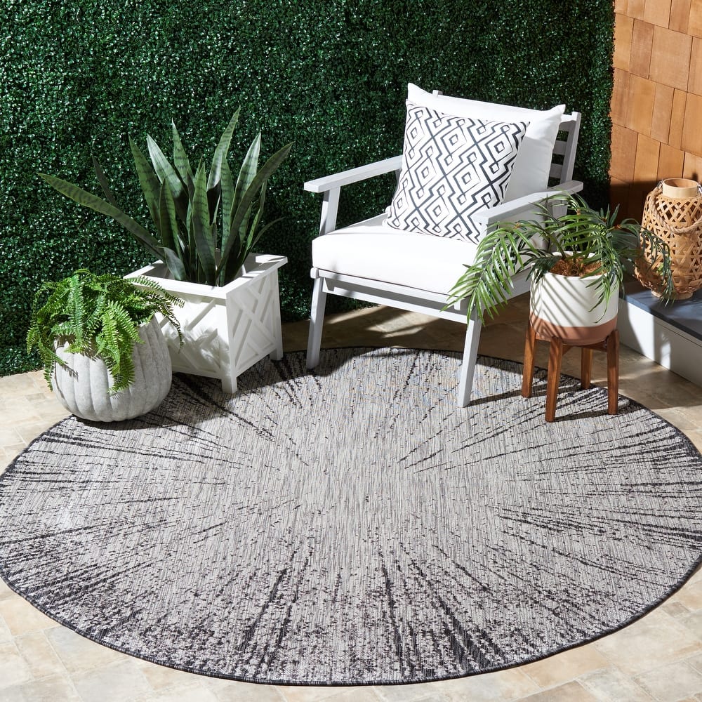 SAFAVIEH Courtyard Sabaha Indoor/Outdoor Waterproof Patio Backyard Rug