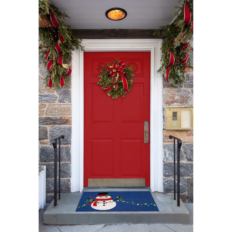 Liora Manne Natura Frosty And Bright Outdoor Mat
