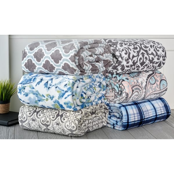 Kathy Ireland Flannel Fleece Blanket
