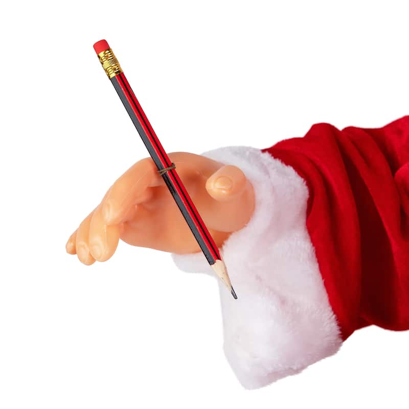 Lighted and Animated Musical Santa Claus Christmas Decoration - 32"