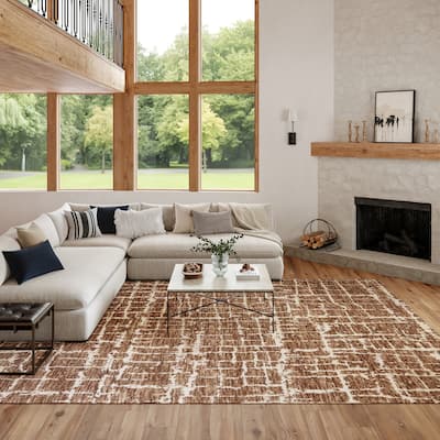 Nourison Luna Casual Abstract Area Rug