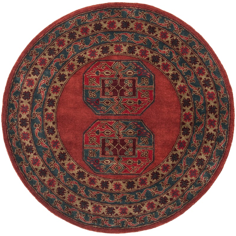 SAFAVIEH Handmade Heritage Katla Traditional Oriental Wool Rug