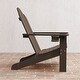 preview thumbnail 53 of 55, Patio HDPS Adirondack Chair Plastic Weather Resistant Outdoor Chairs Set of 4 - 30 in.W x 35 in.D x 36.5 in.H