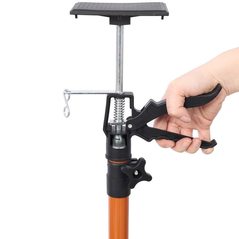 2 Pack Steel Adjustable Support Poles (45 to114") ,3rd Hand Support System for Jacks, Cargo Bars and Cabinets with Carry Bag