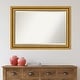 preview thumbnail 7 of 35, Beveled Bathroom Wall Mirror - Parlor Gold Frame
