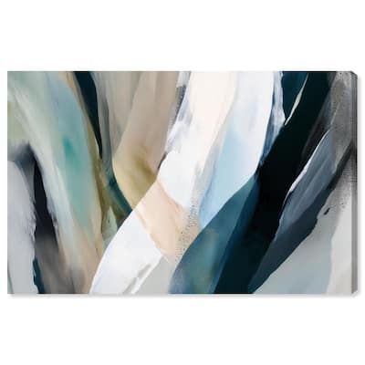 Sweeping Forms II Canvas by Art Remedy, Gallery Wrapped