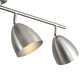 preview thumbnail 10 of 12, Contemporary 4-Light Adjustable Arm Track Light Semi-flush Mount - 31.9 in