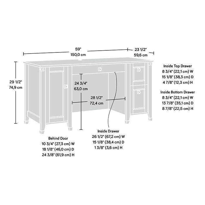 Carson Forge Collection Computer Desk