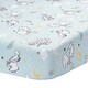 preview thumbnail 1 of 3, Bedtime Originals Disney Baby Starlight Pooh Infant Fitted Crib Sheet - Blue