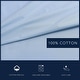 preview thumbnail 63 of 139, Nautica Cotton Percale Deep Pocket Bed Sheet Sets