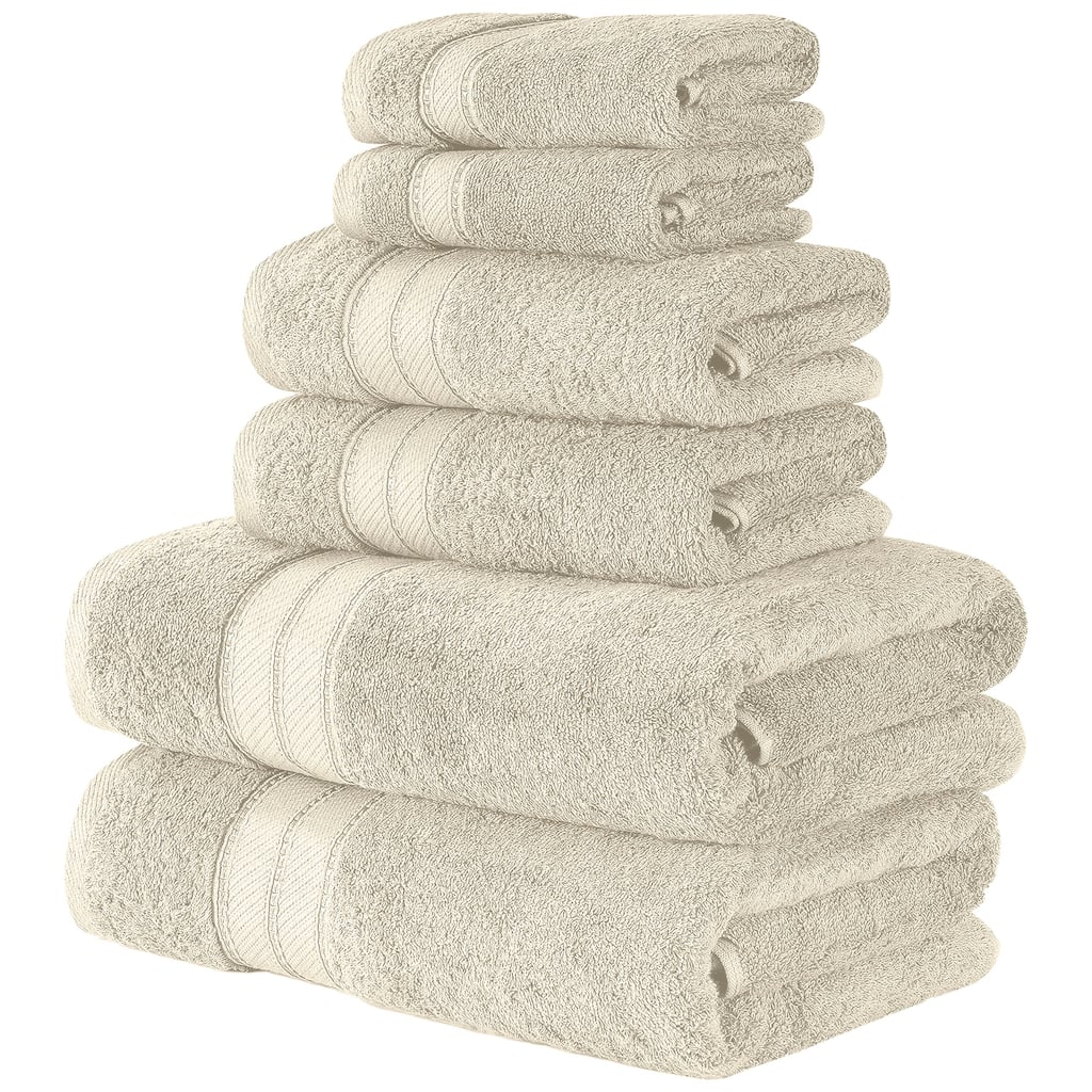 Modern Threads 6-Piece SpunLoft Towel Set