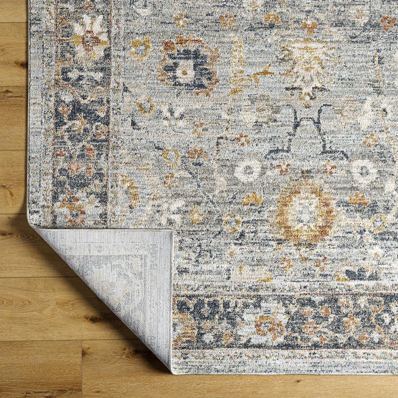 Livabliss Transitional Beckham Medallion Area Rug