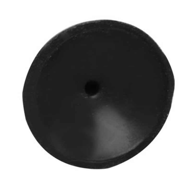 Wall Rubber Round Shaped Attachable Suction Cup 20mm Dia 6 PCS - Black - 0.8" x 0.3"(Dia*H)