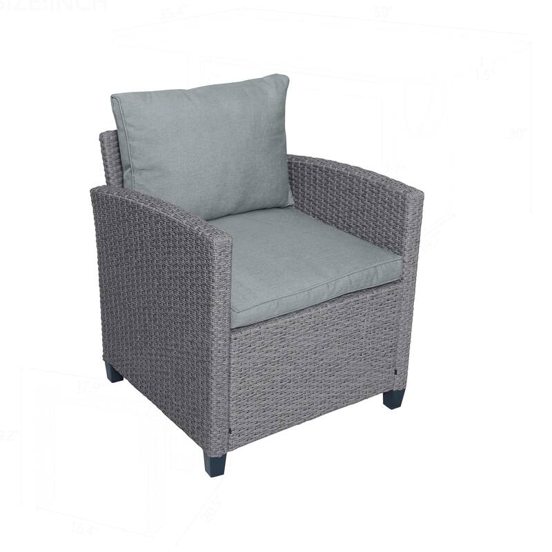 Outdoor Rattan Wicker Patio Set for Relaxing and Entertaining