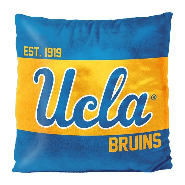 Ucla Rug NCAA UCLA Bruins Connector 16 Inch Velvet Reverse Pillow - Bed Bath ...