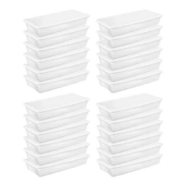 41 qt under bed clearance storage