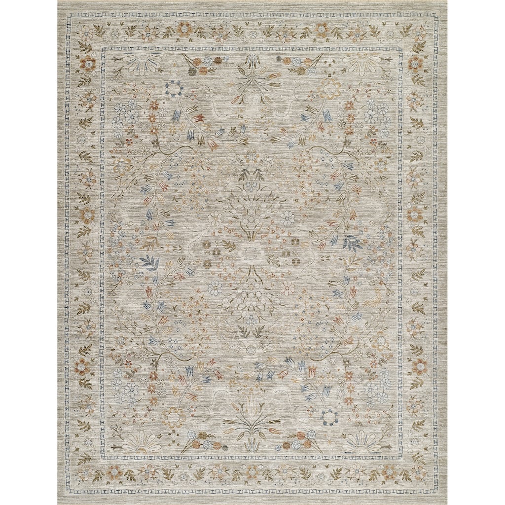 Momeni Georgina Polyester Medallion Traditional Area Rug
