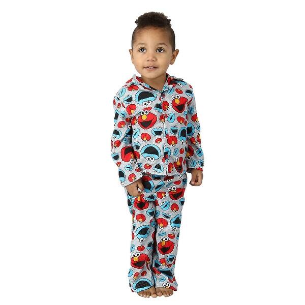 Shop Sesame Street Toddler Elmo And Cookie Monster Pajamas