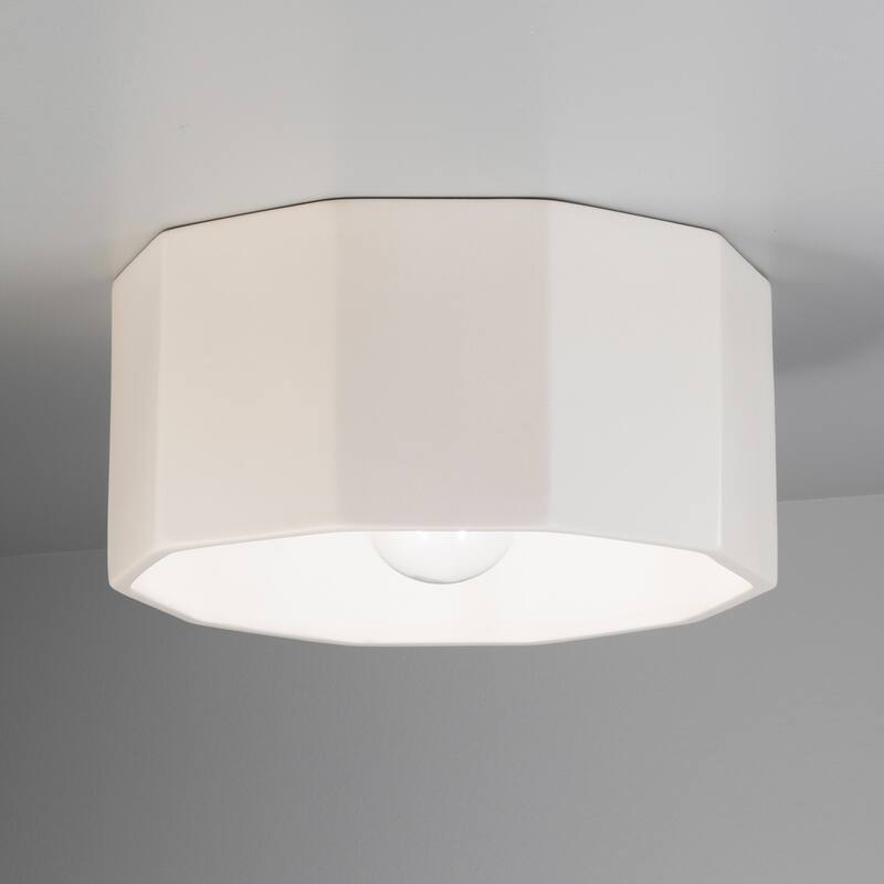 Justice Design Group Radiance Deca Ceramic Flush-Mount Light