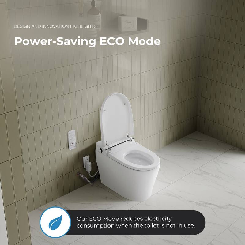 Ove Decors 15TSH-ELLA16-WHTYI Ella 0.92 / 1.28 GPF Dual Flush One