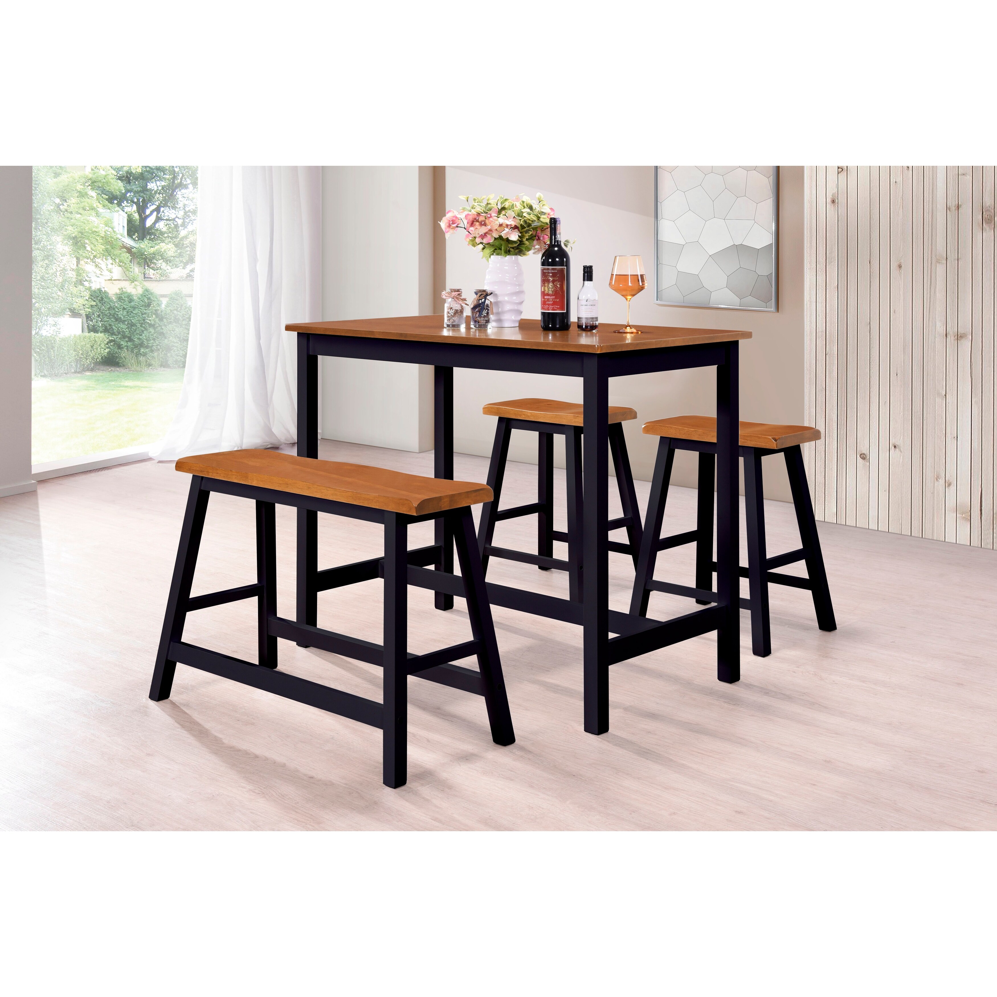 raymundo 4 piece pub table set