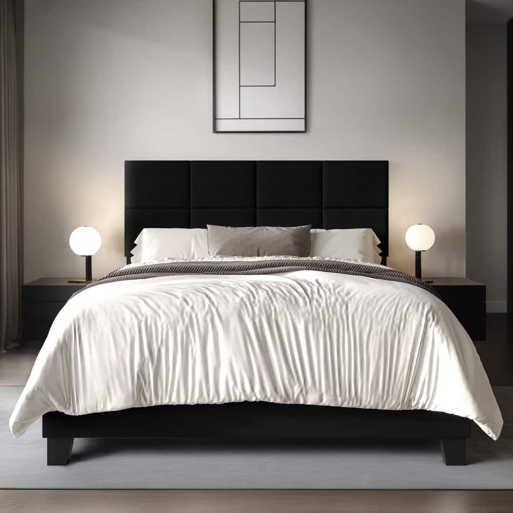 Clayfell Lufkin Upholstered Panel Bed