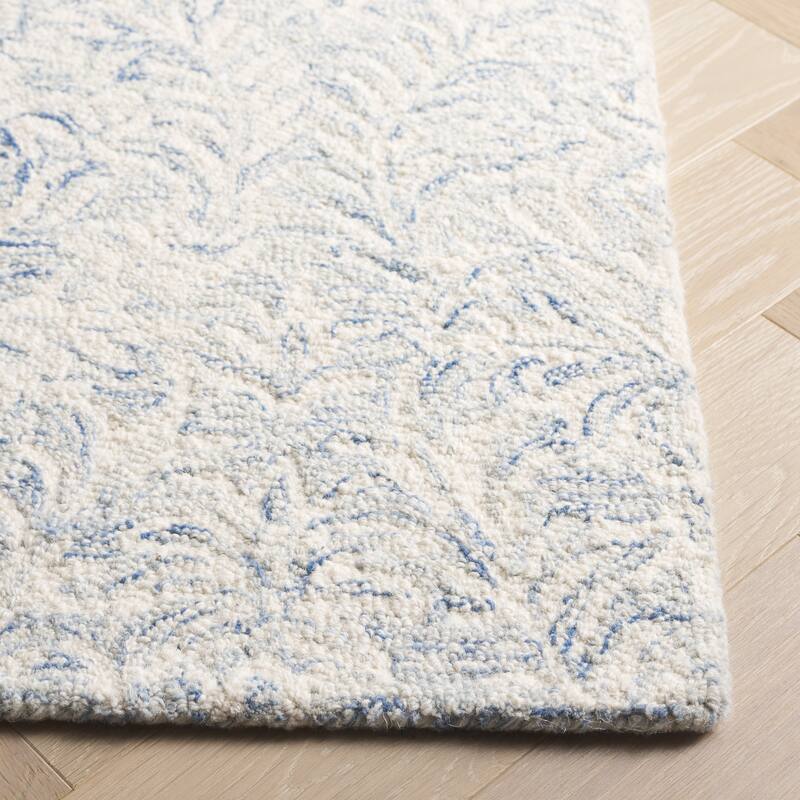 SAFAVIEH Handmade Ebony Lelioara Modern & Contemporary Wool Rug