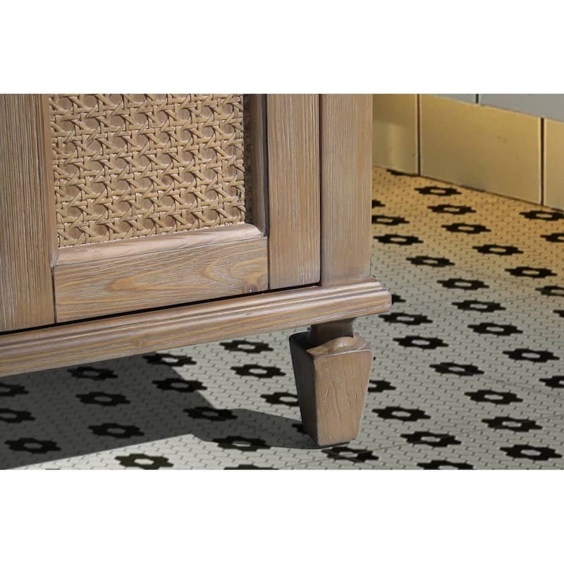 Ari Bath Annie 55" Bathroom Vanity Weathered Fir