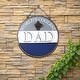 preview thumbnail 4 of 8, Glitzhome 13"D Father's Day Metal Bottle Openner Wall Sign Organizer