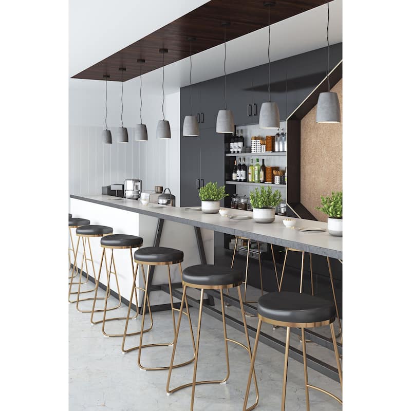 Barstool (Set of 2) - 20.3" W x 17.5" D x 30.5" H