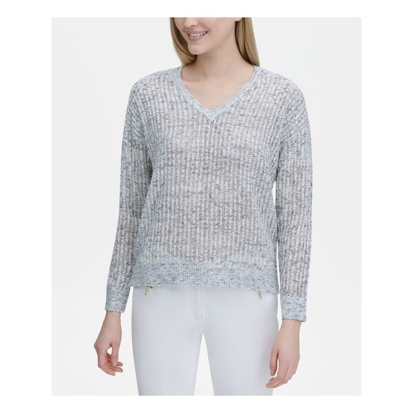 calvin klein white sweater