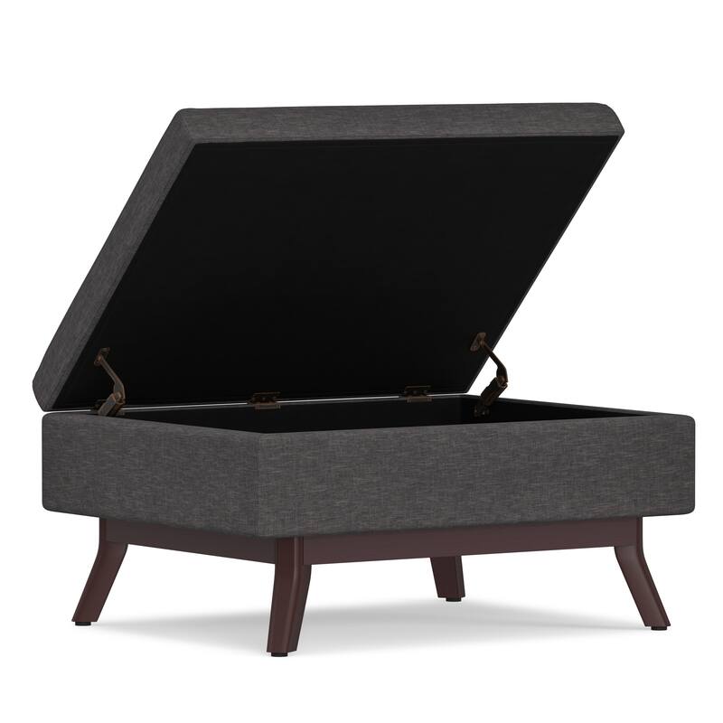 Wyndenhall Ethan Mid-century Modern Rectangular Table Ottoman
