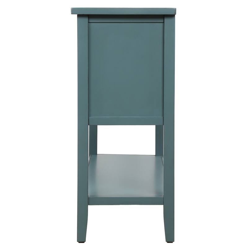 Sideboard Console Table with Bottom Shelf