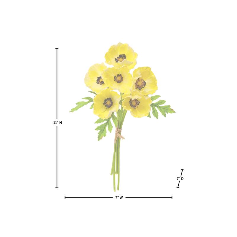 11" Pu Anemone Bundle