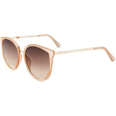 Guess Women's Factory 56mm Shiny Beige Sunglasses GF0428-57F-56