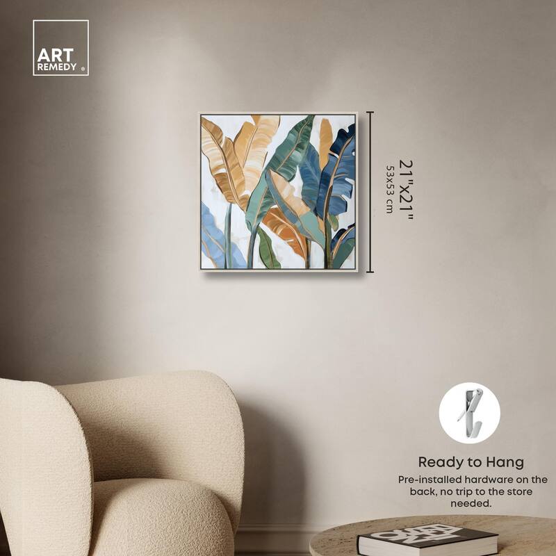 Paradise Fronds IV Canvas by Art Remedy
