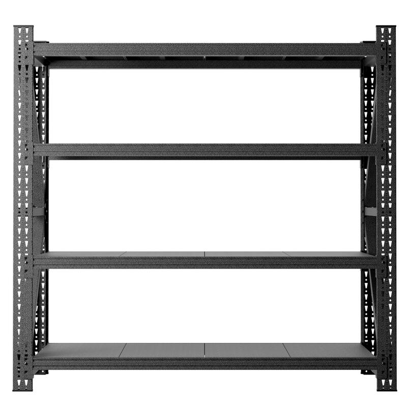 4000LBS Industrial Shelving for Warehouse, Heavy Duty Metal Adjustable Garage Shelves 4000LBS Storage Unit