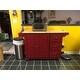 3-drawer Drop Leaf Kitchen Cart