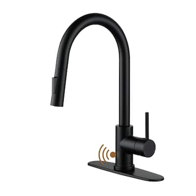 Single Handle Smart Touchless Pull-Down Sprayer Kitchen Faucet