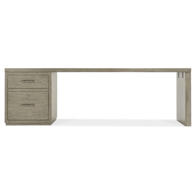 Hooker Furniture 6150-10946 96" Wood Veneer 2 Drawer Writing Desk