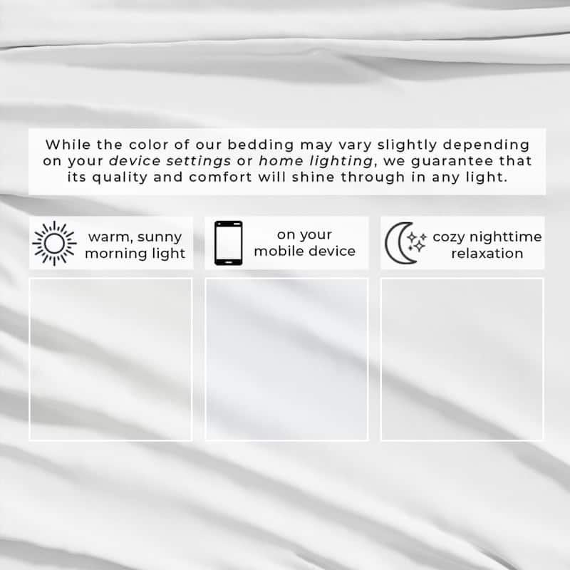 Linery & Co. Heathered Melange Cotton Jersey Knit Sheet Set