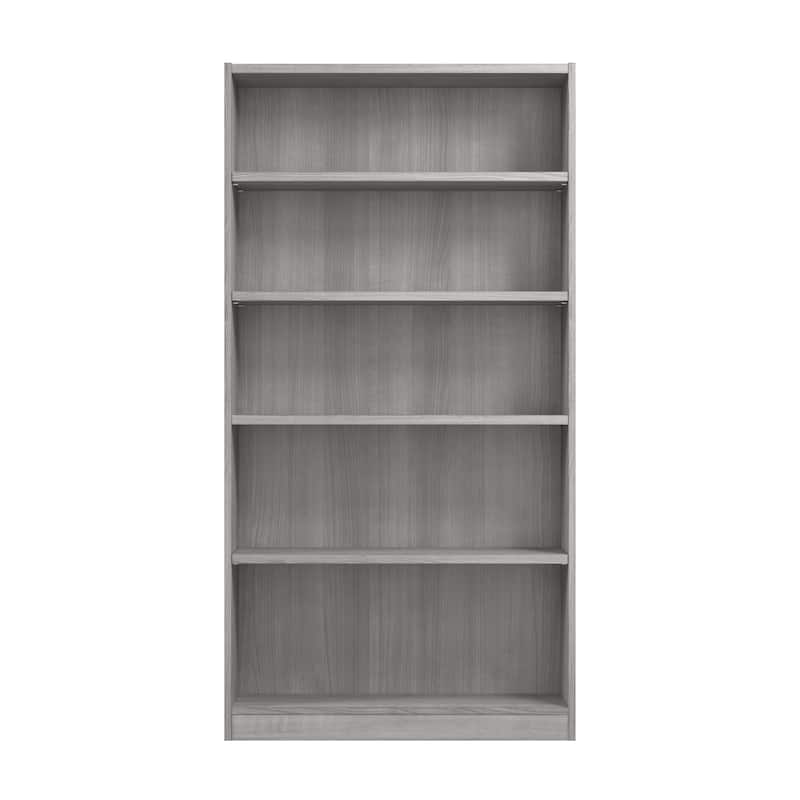 Universal Tall 5 Shelf Bookcase Storage by Bush Furniture