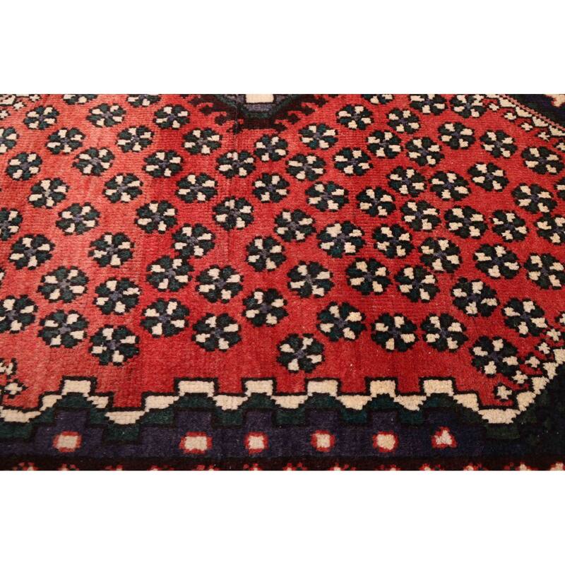 ECARPETGALLERY Hand-knotted Konya Anatolian Red Wool Rug - 5'3 x 6'7