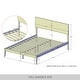 preview thumbnail 23 of 23, CraftPorch Minimalist Wooden Bed