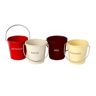 Kitchen Basics Set of 4 Ranch Buckets - 1.7 D x 1.7