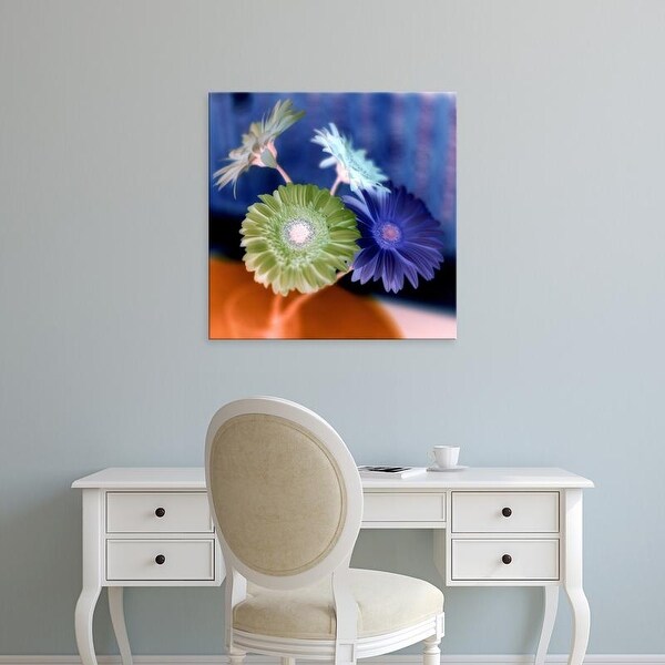 Easy Art Prints Alan Blaustein's 'Floral Color #3' Premium Canvas Art